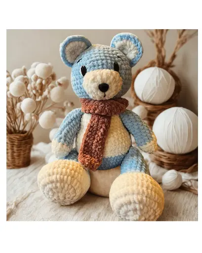 Peluche Ours en Crochet