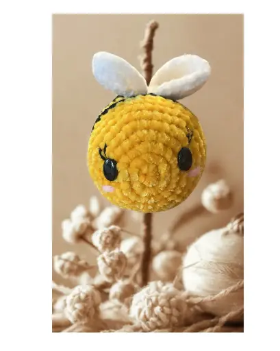 Peluche Abeille en Crochet