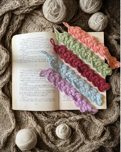 Marque Page en Crochet