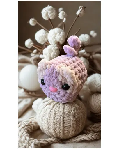 Peluche Chat en Crochet